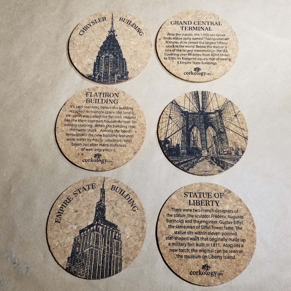 NYC architecture coasters